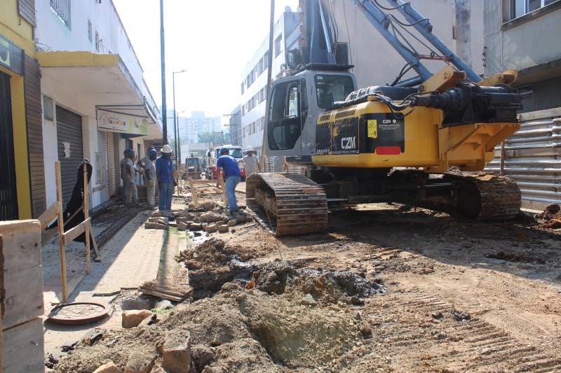 Giro Henrique Lodetti: obras para a Rua Coberta estão em andamento