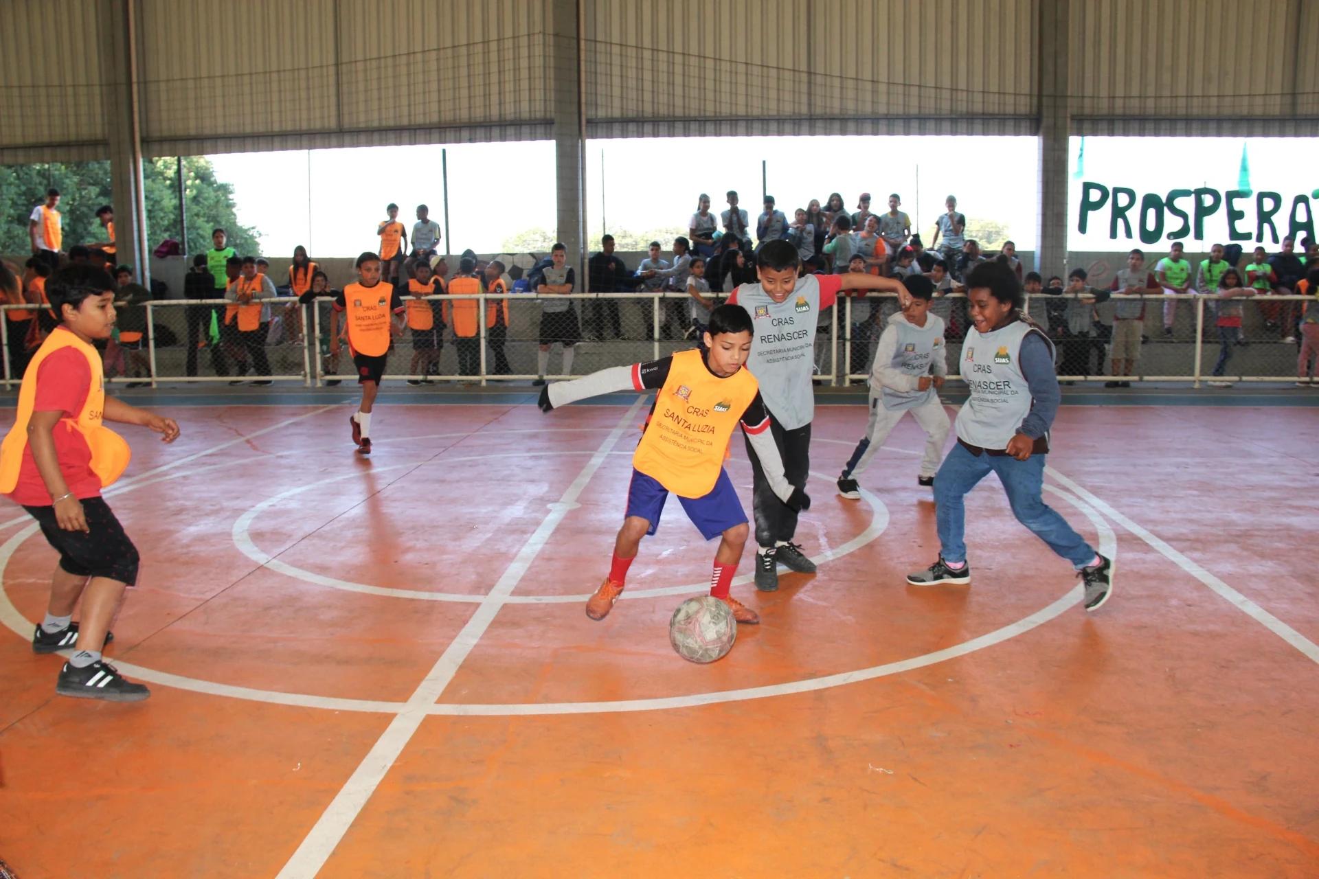 Campeonato Poliesportivo une crianças e adolescentes do Serviço de Convivência da Afasc
