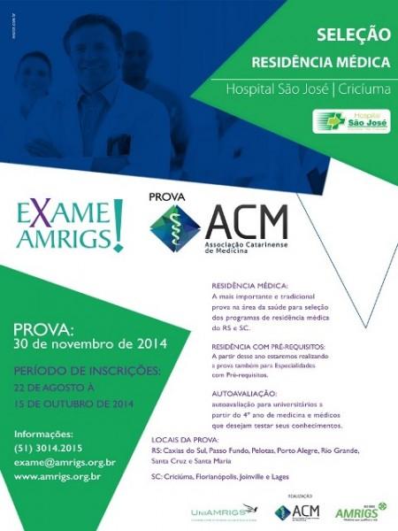 HSJosé abre inscrições para Residência Médica