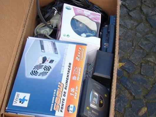 Lixo eletrônico é recolhido na Próspera