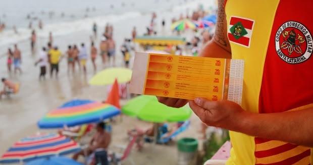 Pulseiras de identificação ajudam a localizar crianças na praia