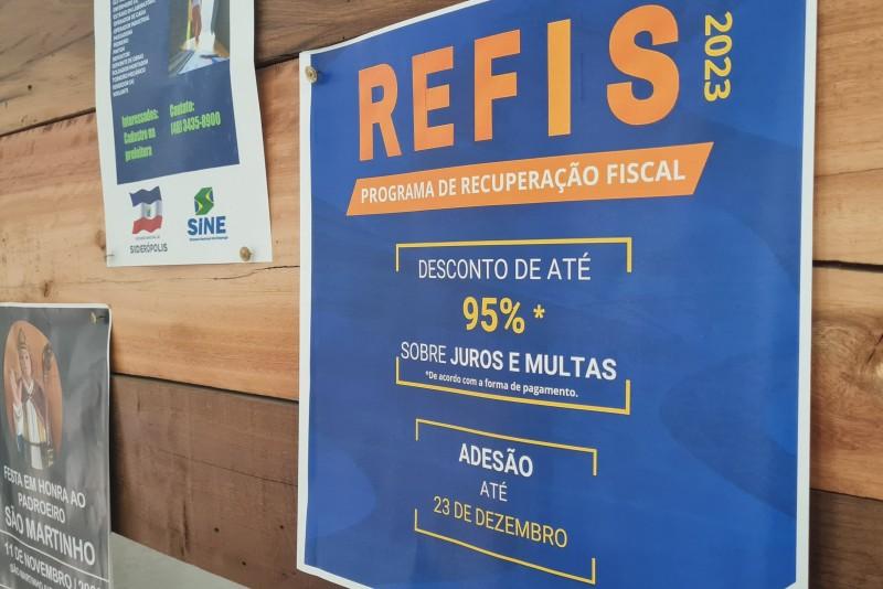 Siderópolis lança o Refis 2023 com desconto de até 95% em cota única