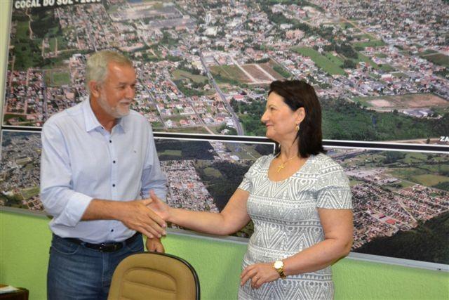 Magagnin retoma atividades à frente da prefeitura de Cocal