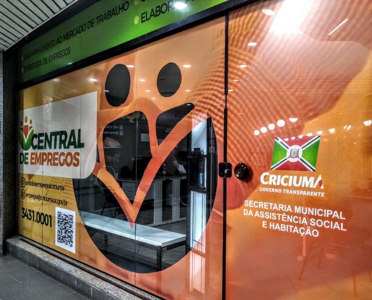 Central de Empregos: uma ponte entre o mercado de trabalho e a população de Criciúma