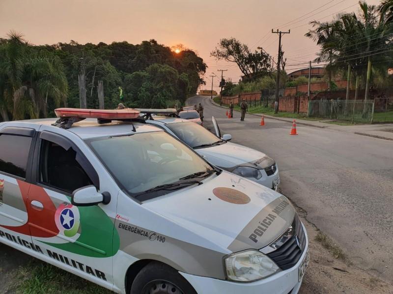 Polícia Militar realiza 'Operação Ruas Seguras' em Criciúma