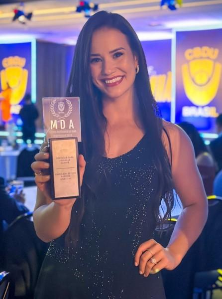 Atleta de Içara é considerada melhor do ano pela Confederação Brasileira de Desportos Universitários