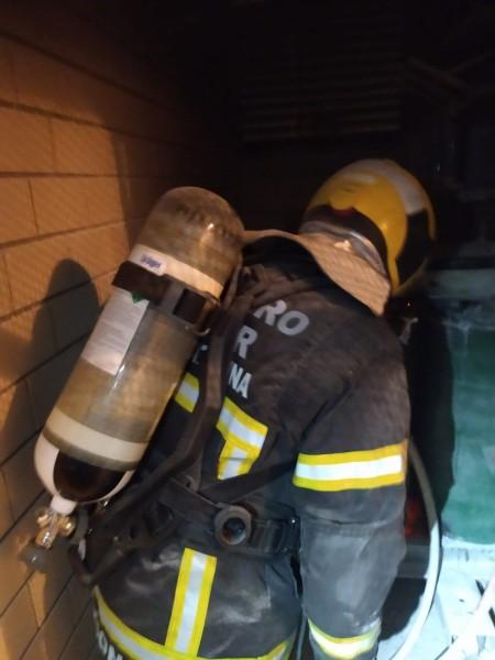 Empresa tem transformador de energia danificado por incêndio em Criciúma