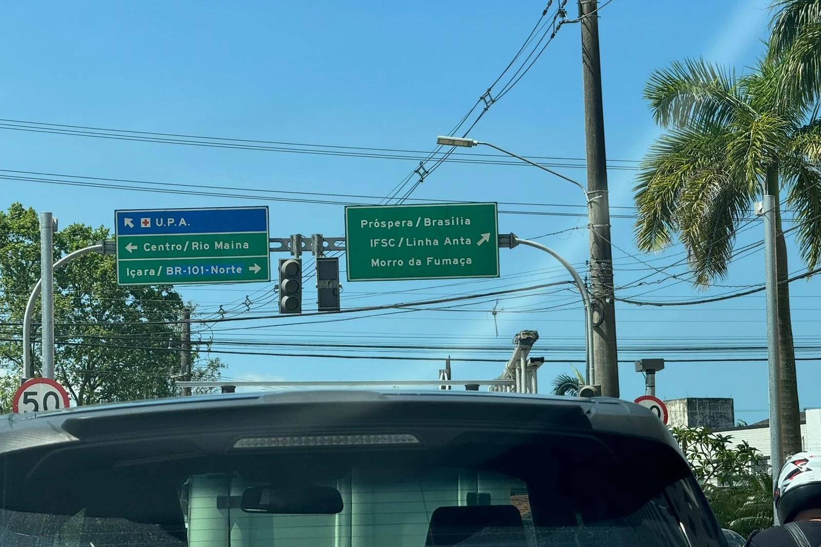 Instalação da central semafórica provoca instabilidade no sistema de sinaleiras em Criciúma