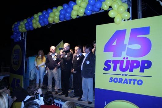 Comícios da Caravana 45 seguem até quarta-feira 