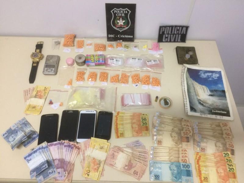 Polícia Civil desmantela quadrilha envolvida com tráfico de ecstasy