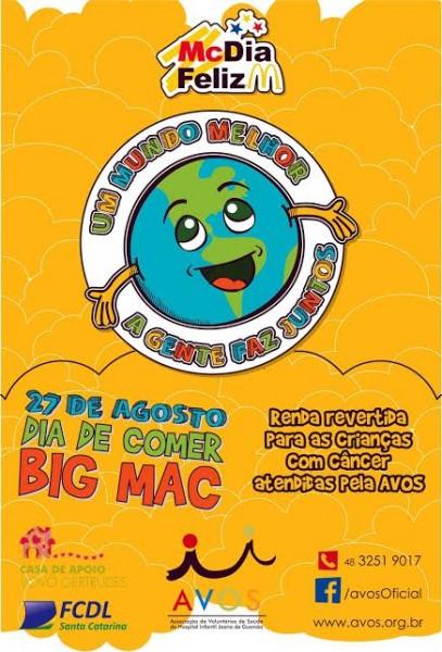 McDia Feliz acontece neste sábado
