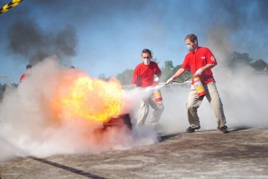 Competição entre brigadistas de incêndio movimenta Satc