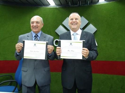 Realizada em Criciúma a diplomação de Márcio Búrigo e Verceli Coral