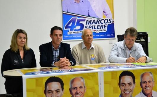 Marcos Spilere e Boaroli promovem reuniões sobre Plano de Governo