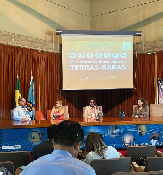Núcleo de pesquisa da Satc participa de Seminário Brasileiro de Terras-Raras 