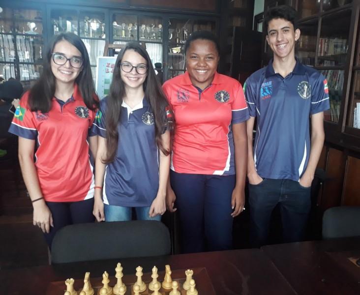 Equipe de xadrez da Içara classificada para Seletiva Nacional Gymnasiade