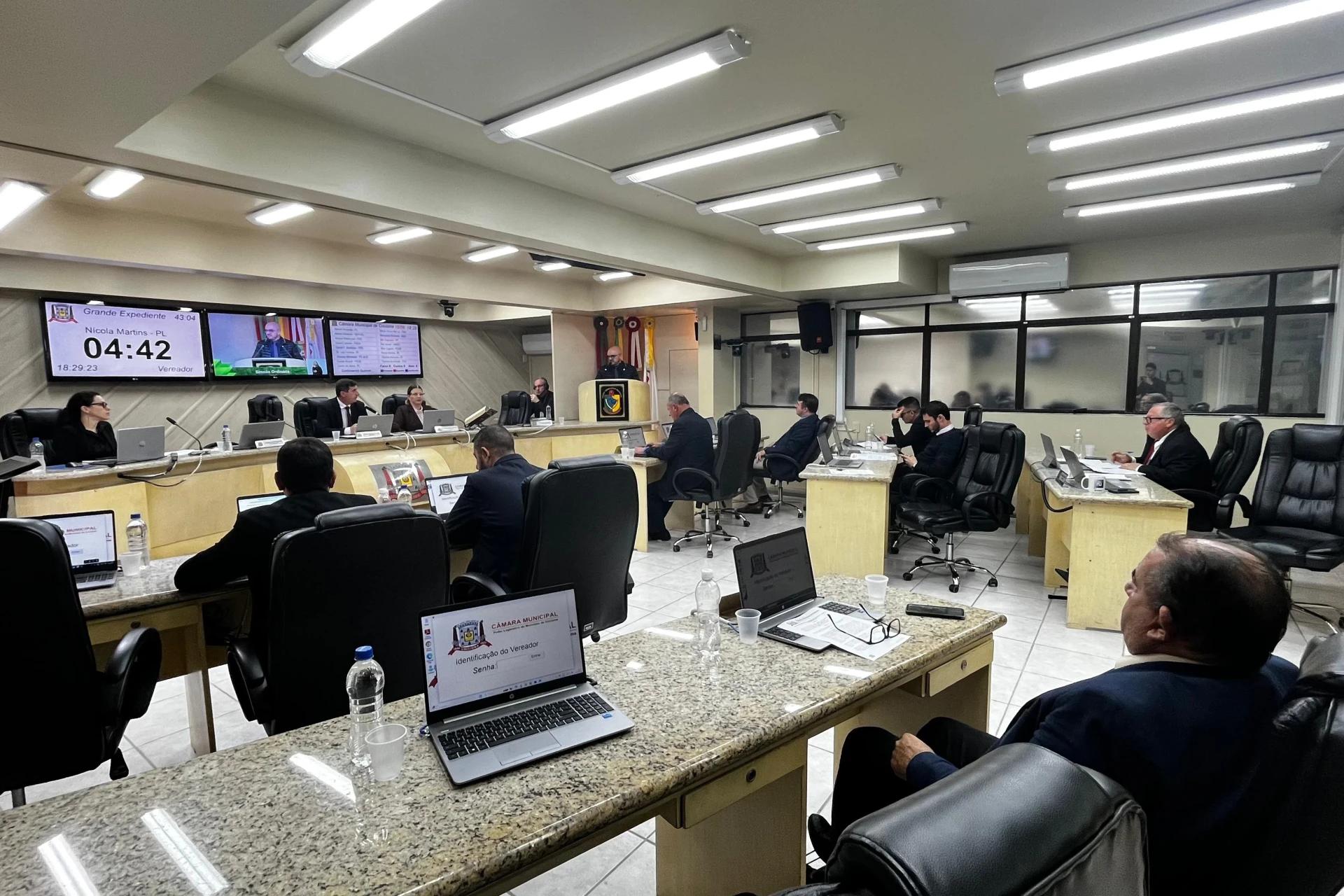 Câmara de Criciúma divulga balanço das ações do primeiro semestre do ano