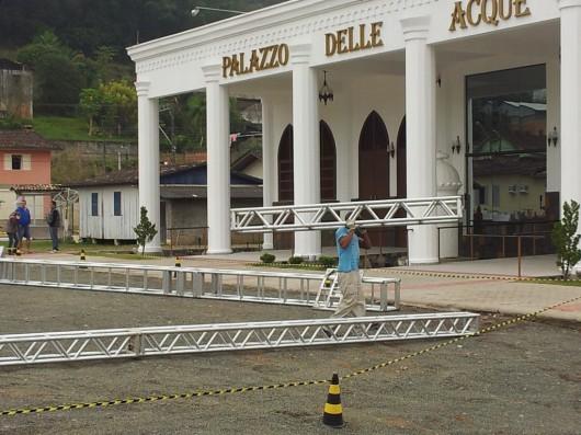Nova Veneza já prepara estrutura para 9ª Festa da Gastronomia