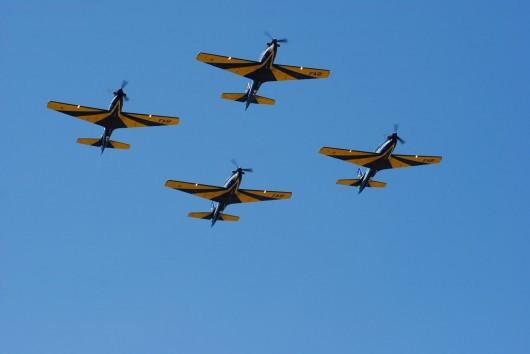Esquadrilha da Fumaça já está em Forquilhinha