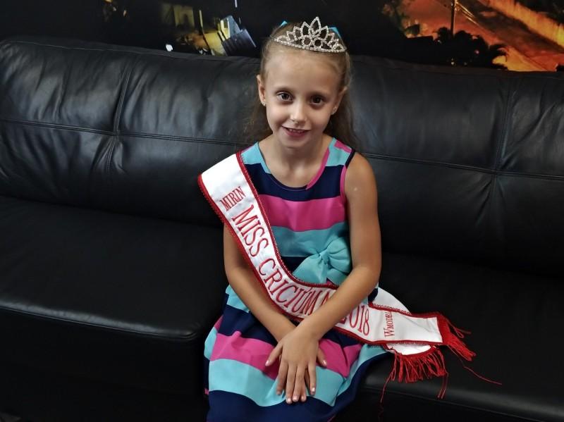 Criciúma tem representante no Miss Santa Catarina Infantil 2018