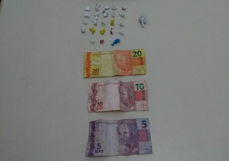 Casal é detido por tráfico de drogas no bairro Santa Augusta