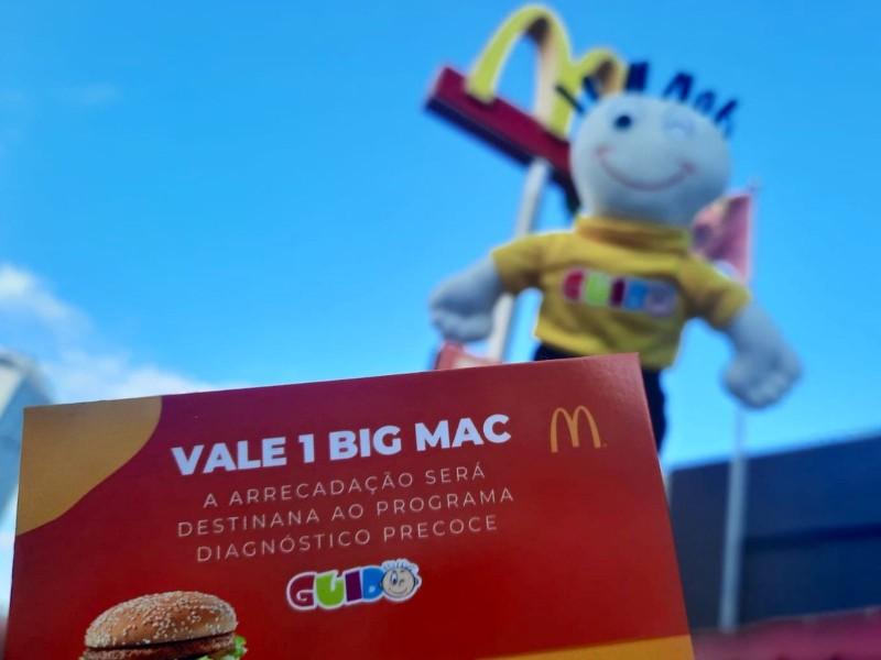 Casa Guido realiza ação em parceria com Mc Donald's