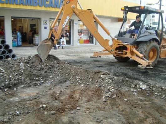 Obras na canaleta da Getúlio Vargas seguem no final de semana