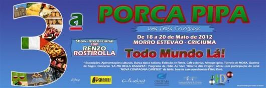 3ª Festa Porca Pipa, no Morro Estevão