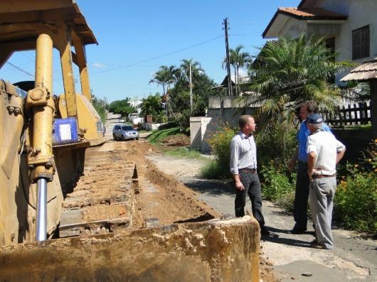 Ruas do Presidente Vargas, em Içara, receberão nova pavimentação 