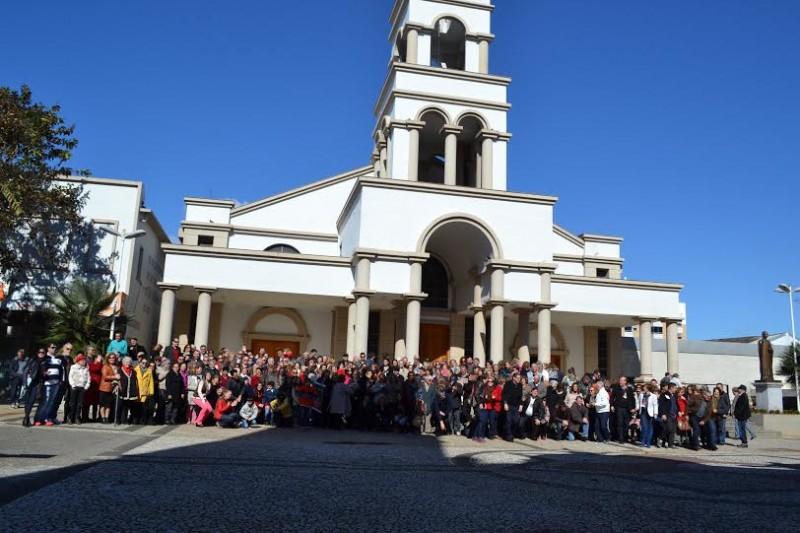 Família De Luca celebra união em encontro 