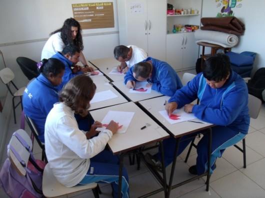 Semana de atividades especiais com alunos da Apae de Içara