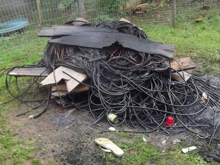 Ladrões de fios elétricos são flagrados pela DIC de Criciúma