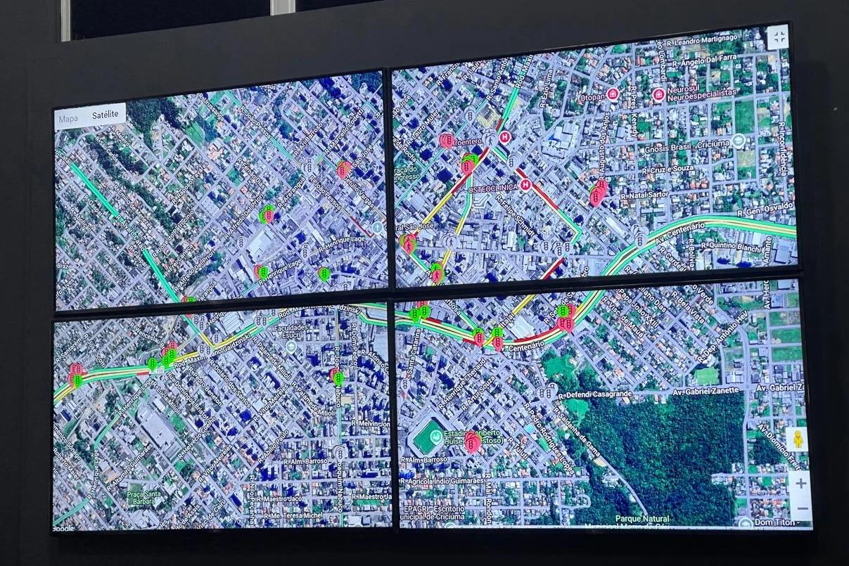 Nova Central Semafórica promete trajeto mais rápido em Criciúma