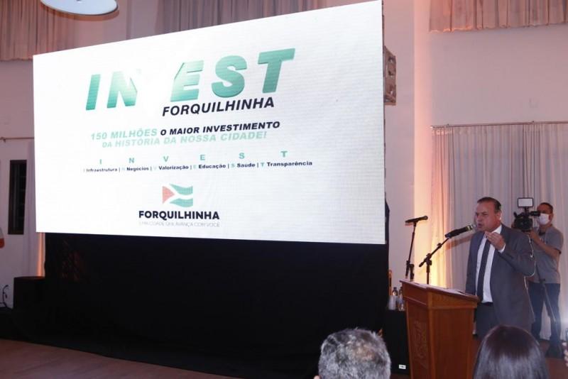 Forquilhinha lança pacote de investimentos de R$ 150 milhões