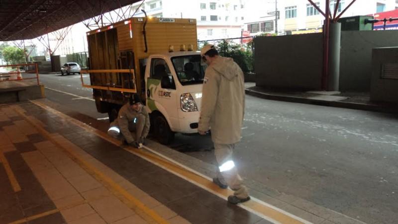 Terminais de ônibus recebem melhorias no período de greve