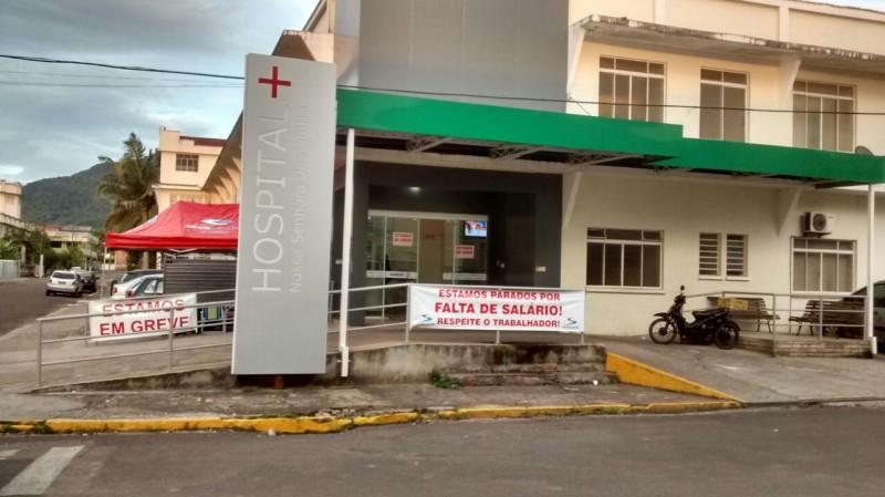 Greve no hospital Nossa Senhora de Fátima
