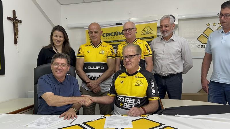 Sicredi renova patrocínio com o Criciúma para a temporada de 2024