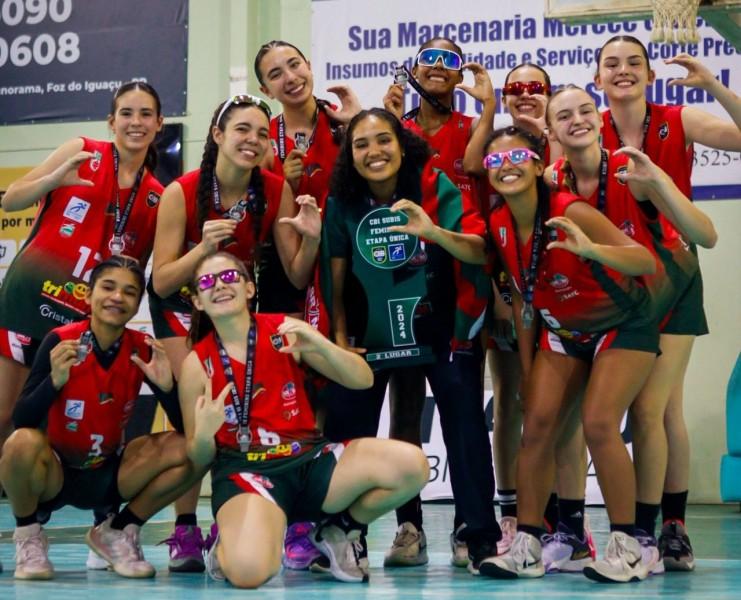 Mampituba/FME Criciúma/SATC é vice-campeão Brasileiro de Basquete Feminino Sub-15