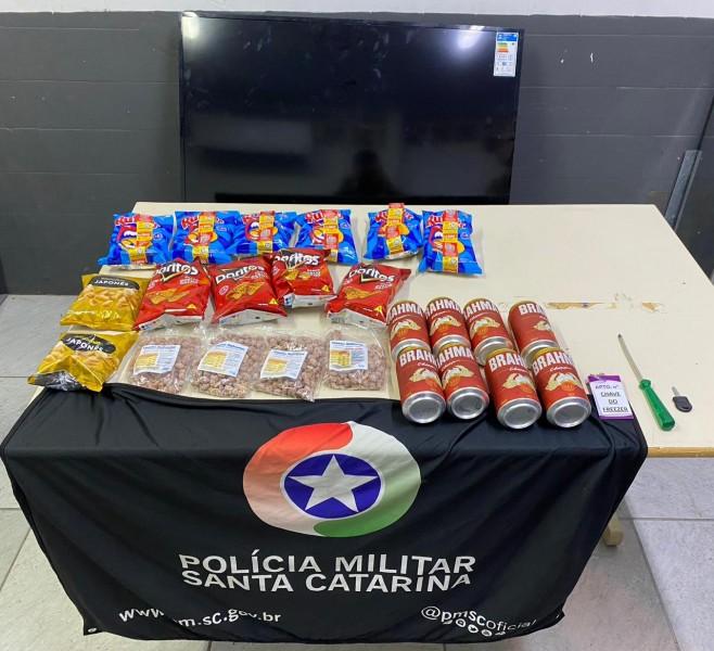 Criciúma: hóspede furta objetos de hotel e é preso por policial militar de folga