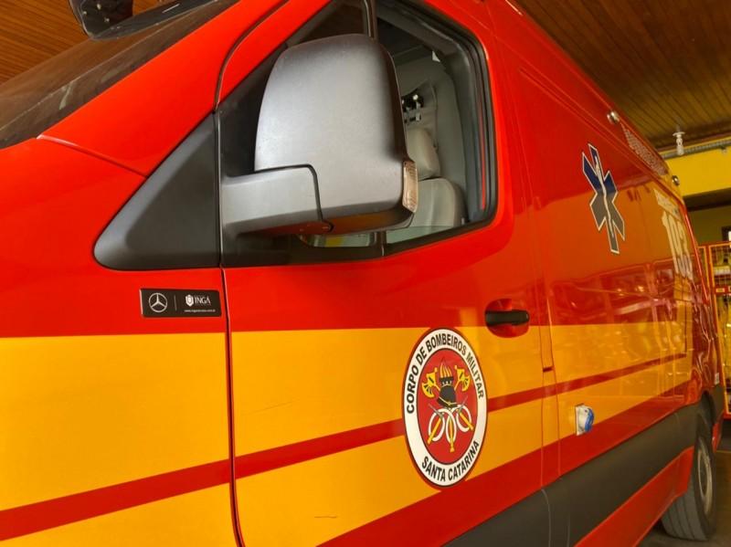 Homem é atropelado em parada de ônibus em Urussanga