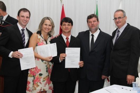Agnaldo Maccari assume a prefeitura de Morro da Fumaça