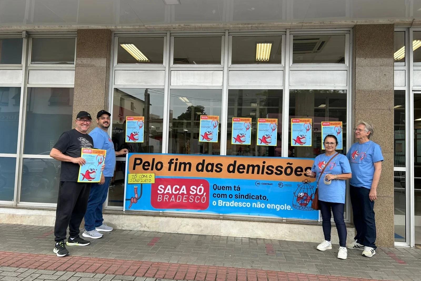 Bancários alertam para fechamento de agências e demissões em massa
