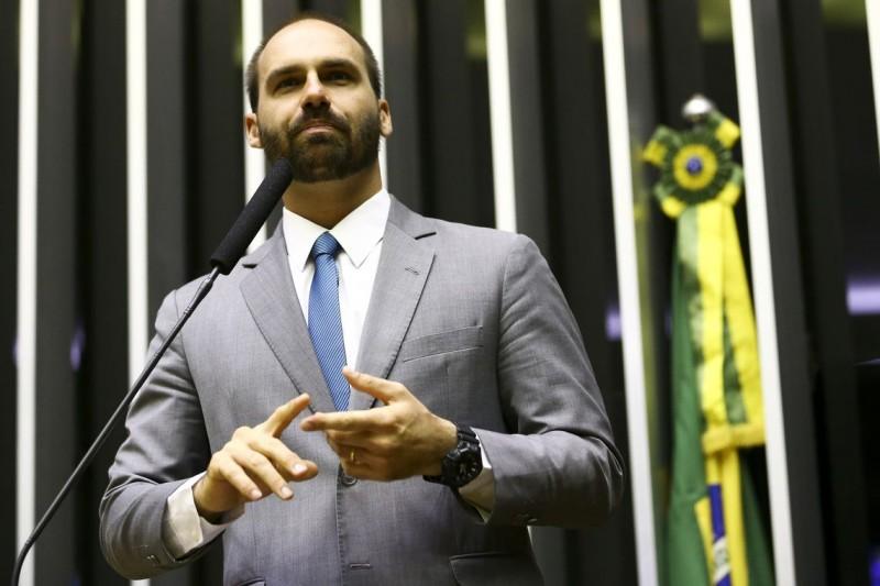 Deputado federal Eduardo Bolsonaro vem a Criciúma em novembro