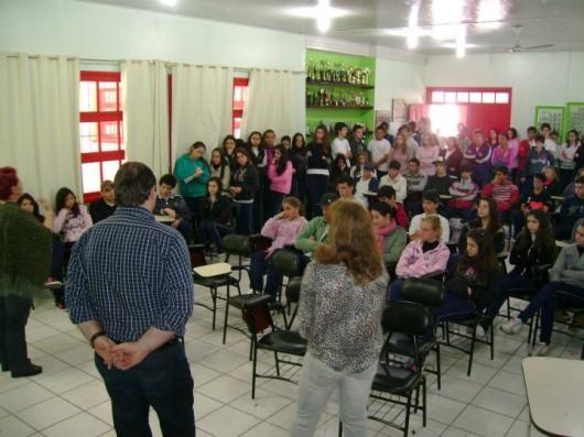 Estudantes de Siderópolis vão à Câmara de Vereadores