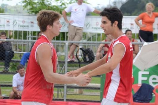 Jasc: Criciúma fica com o terceiro lugar no vôlei de praia masculino