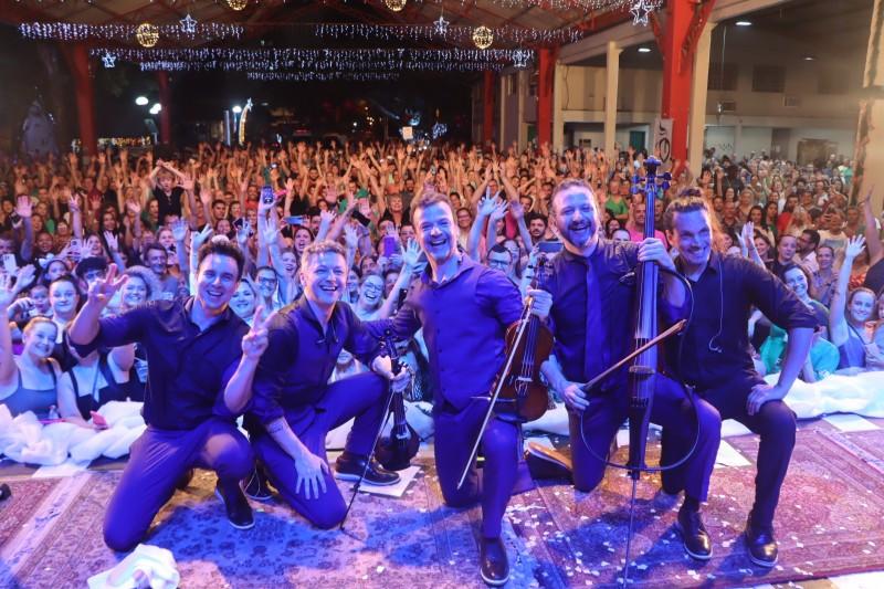 Família Lima canta e encanta público em Forquilhinha