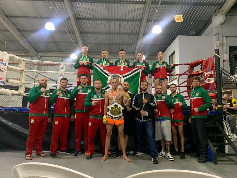 Criciúma se destaca no Campeonato Catarinense de Muay Thai e conquista nove medalhas