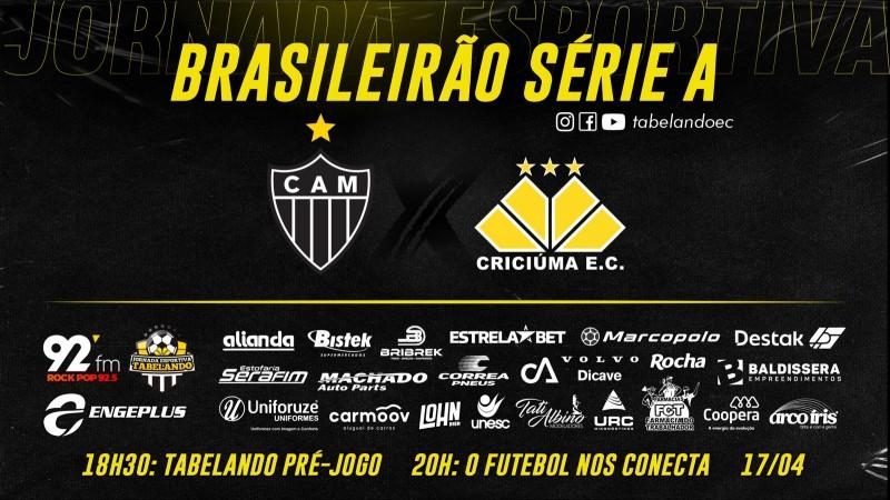 Ao vivo: O Futebol nos Conecta com Atlético Mineiro e Criciúma