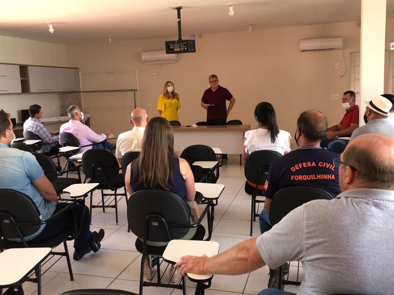Assinada ordem de serviço para pacote de pavimentações em Forquilhinha