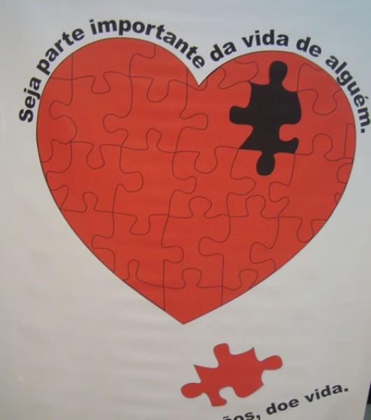 Conscientização e informações sobre doação de órgãos no Shopping Della